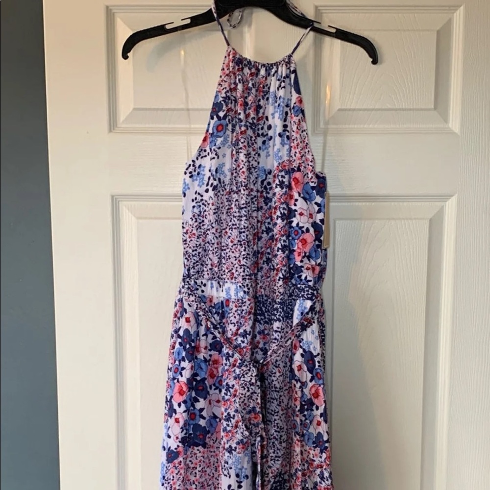 Floral Halter Dress